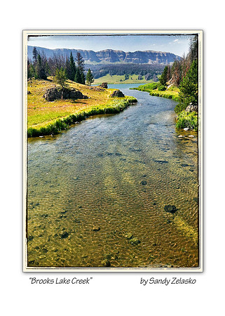 5x7 BROOKS LAKE CREEK