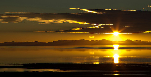 Sunset from the Island